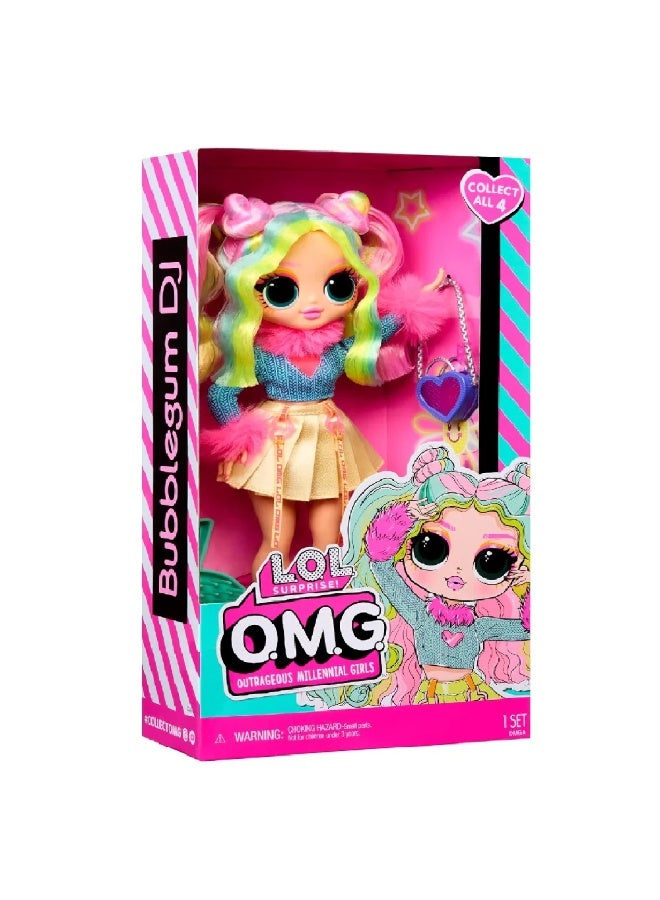 L.O.L. SURPRISE! LOL Surprise OMG Entry Doll Bubblegum D.J. (MGA-595649) - Image 1
