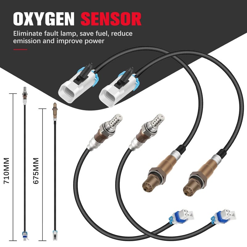 QIJIAUTO Automotive O2 Oxygen Sensor 213-4229 234-4668 for Buick and Cadillac - Image 2