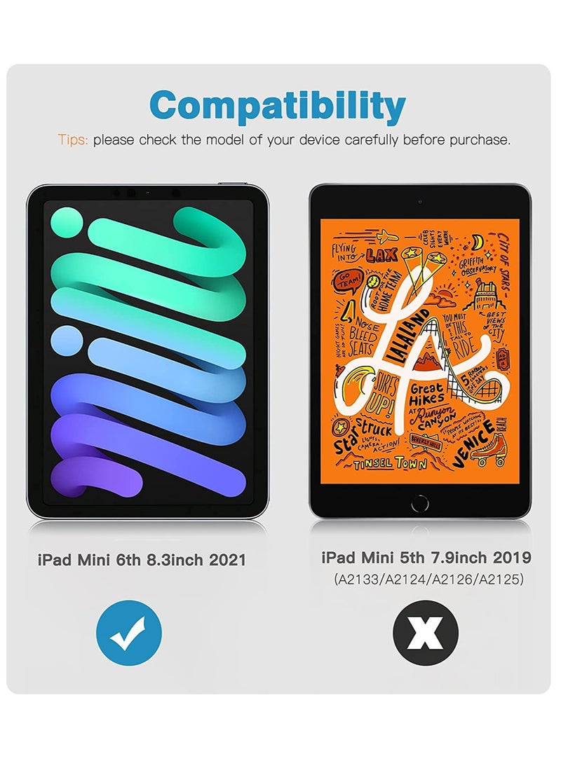 Generic - 2Packs Paperfeel Screen Protector Compatible with iPad Mini 7 (2024 8.3 inch) and iPad Mini 6 (2021,8.3 Inch), Anti-Glare&Anti-Fingerprint&Matte Screen Protector for Drawing/Writing - Image 1