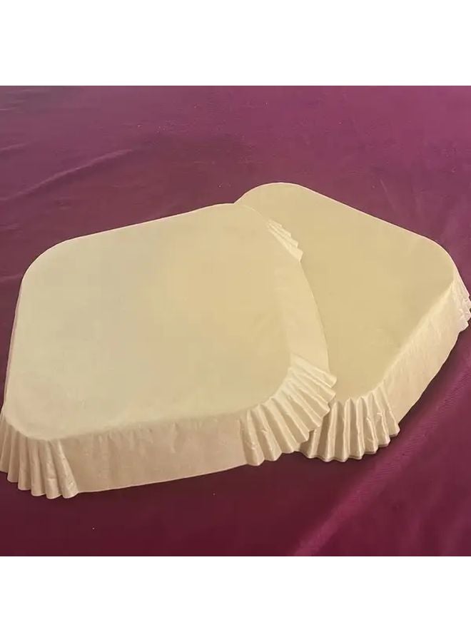 100 Pcs Brown Air Fryer Liners Non Stick Disposable Sheets For 5 8 Quart Oven - Image 5