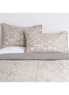 Cottage Cottage damask grey 3pcs full size comforter set 160*220cm  - Image 2