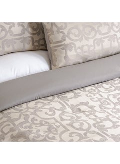 Cottage Cottage damask grey 3pcs full size comforter set 160*220cm  - Image 3