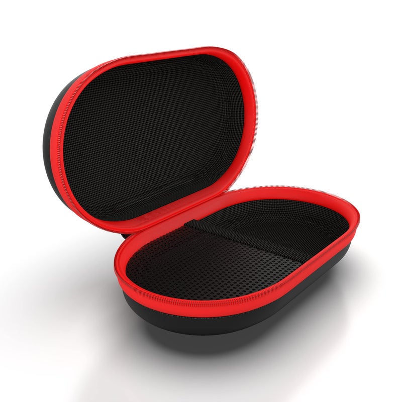 Agoz Hard Protective Carry Case for SanDisk 500GB / 250GB / 1TB / 2TB Extreme Portable SSD External Hard Drive - SDSSDE60-500G-G25 (Black-Red) - Image 3