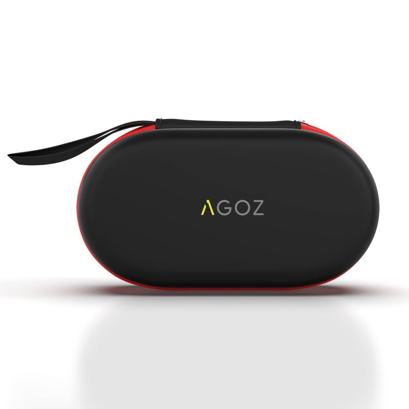 Agoz Hard Protective Carry Case for SanDisk 500GB / 250GB / 1TB / 2TB Extreme Portable SSD External Hard Drive - SDSSDE60-500G-G25 (Black-Red) - Image 1