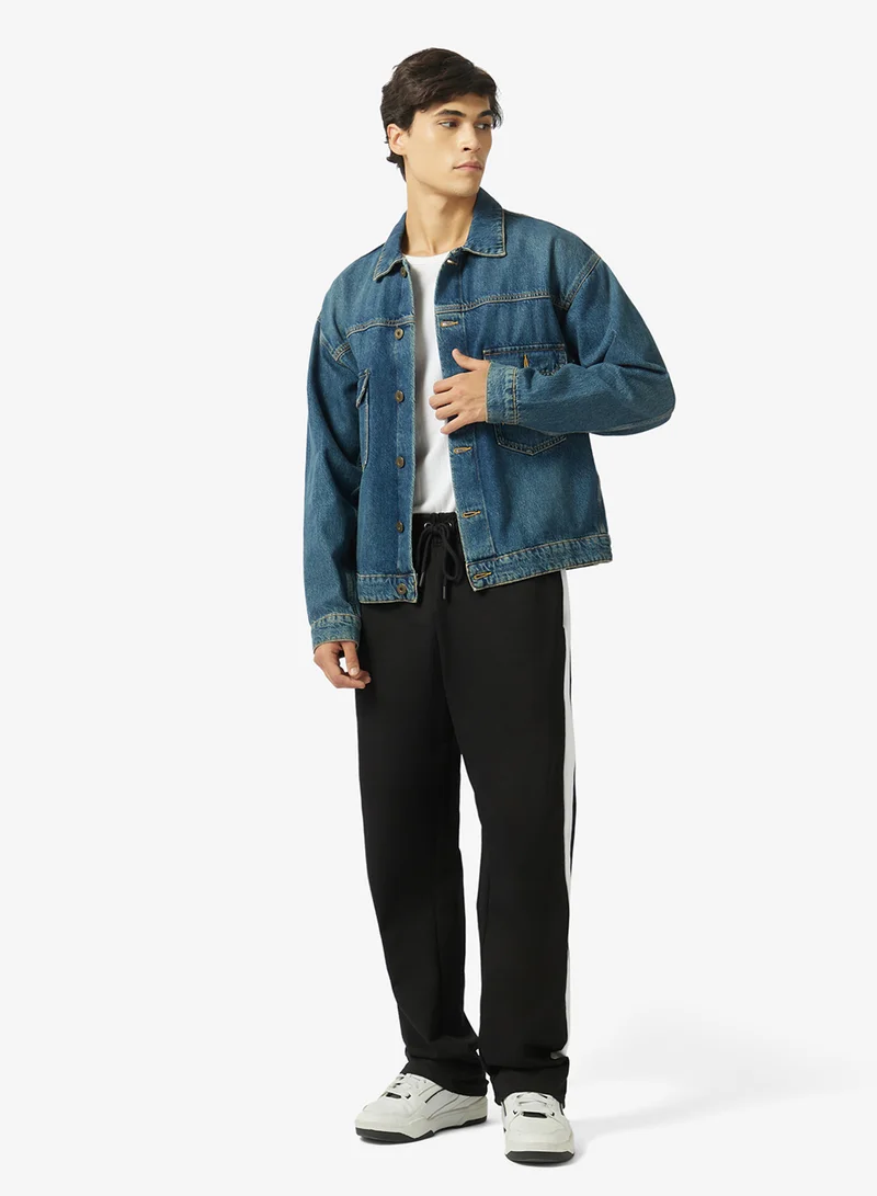 سفنتي فايف بنطلون رياضي فضفاض بفتحات