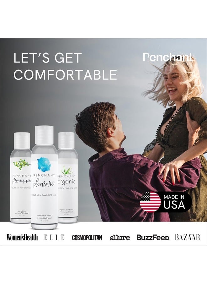 Penchant - Organic Aloe Vera Lube, Natural Moisturizing Lubricant Gel for Men, Women & Couples 4oz - Image 1