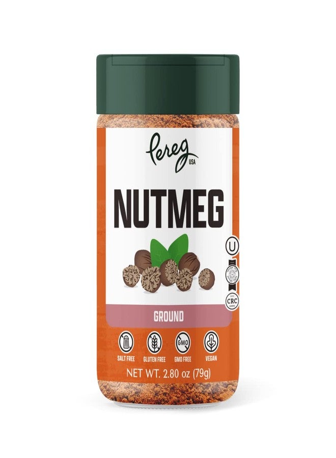 Pereg Ground Nutmeg (2.80 Oz) - Non-GMO, Gluten-Free, Non Irradiated - Ground From 100% Whole Nutmeg - Use In Sausages, Meat & Soup - Image 1