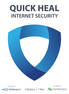 Quick Heal Quick Heal Internet Security for 5 Device 1 Year | Windows | Digital Subscription  - Image 1