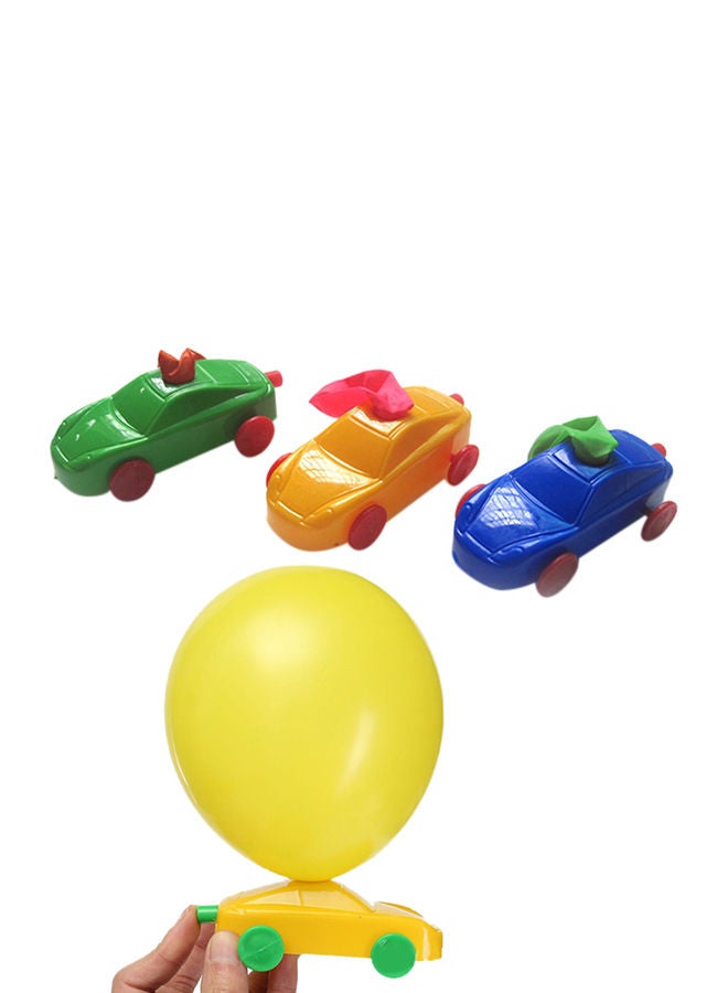 NIBEMINENT DIY Balloon Car Funny Toys Children Science Experiment Educational Equipment 20 x 10 20cm