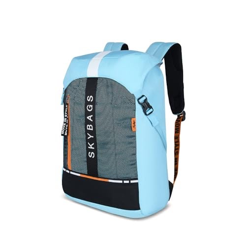 Skybags Grad Pro 04 25 Litre 2 Compartment Laptop Backpack Teal,Blue - Image 5