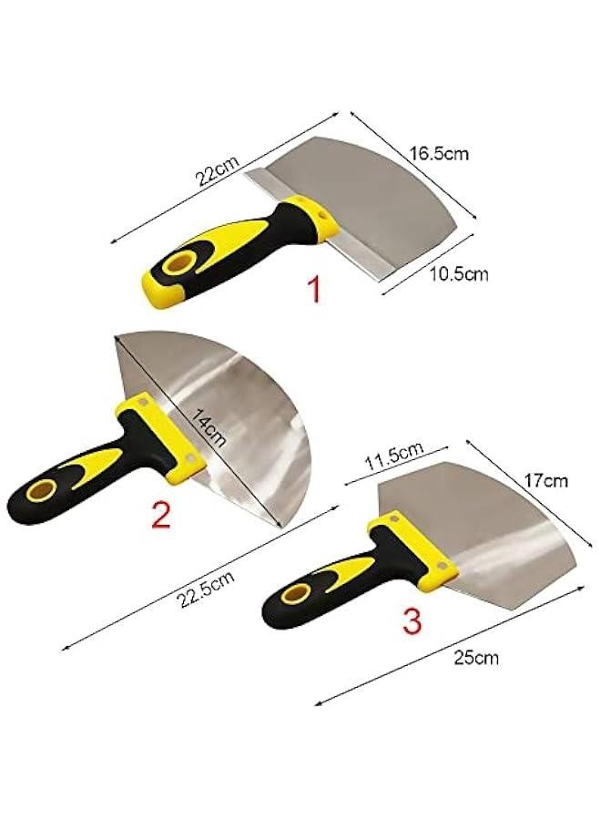 Arc-shaped spatula Shovel Plaster Paint Scraper Caulking Removal Putty Blade Construction Tool Filling Spatula Ash Shovel(1)  - Image 2