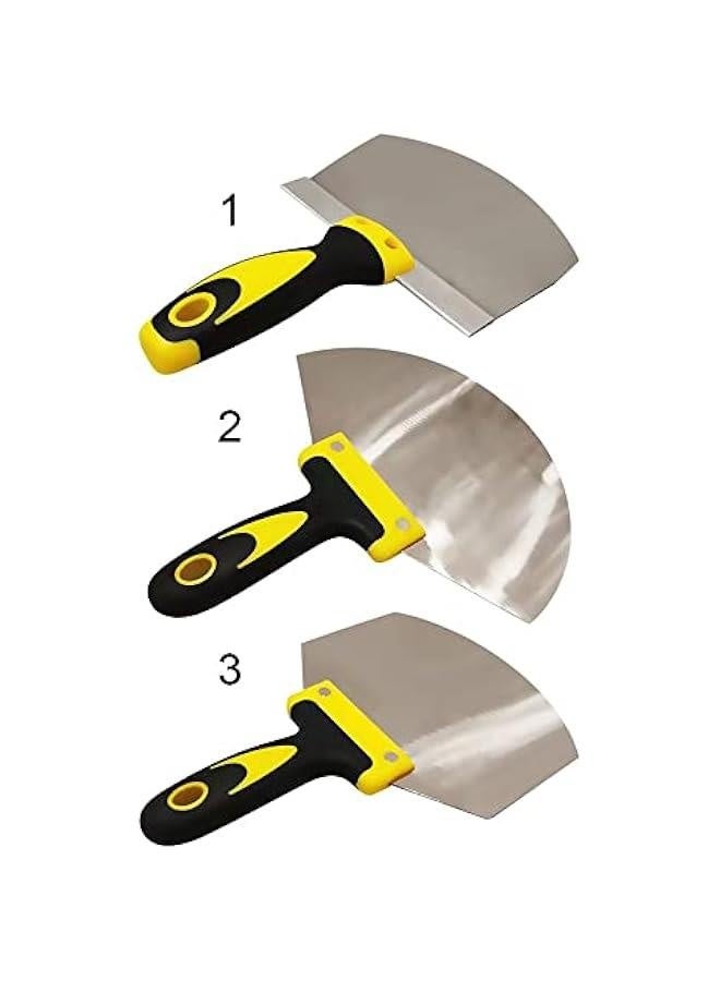 Arc-shaped spatula Shovel Plaster Paint Scraper Caulking Removal Putty Blade Construction Tool Filling Spatula Ash Shovel(1)  - Image 3