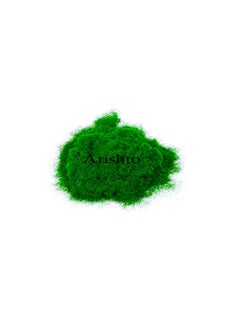 Arishto Arishto Artificial Grass Powder for Craft Decor Micro Landscape Decoration Building Model Material 60g Green 