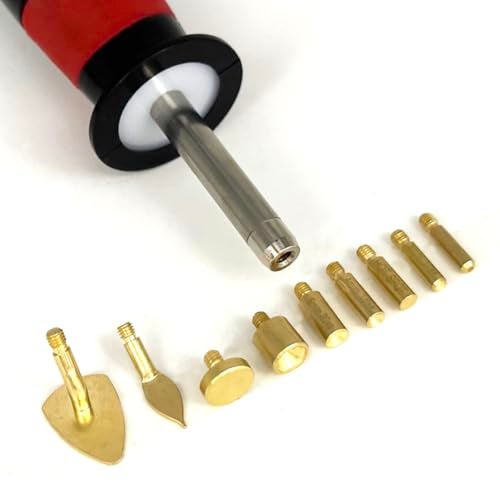 Afantti Hotfix Applicator Setter Wand Bedazzler Tool Kit with | 9 Tips | & | 5000pcs Hot Fix Rhinestones | for Clothes Shoes Hats Fabric Crafts - Image 3