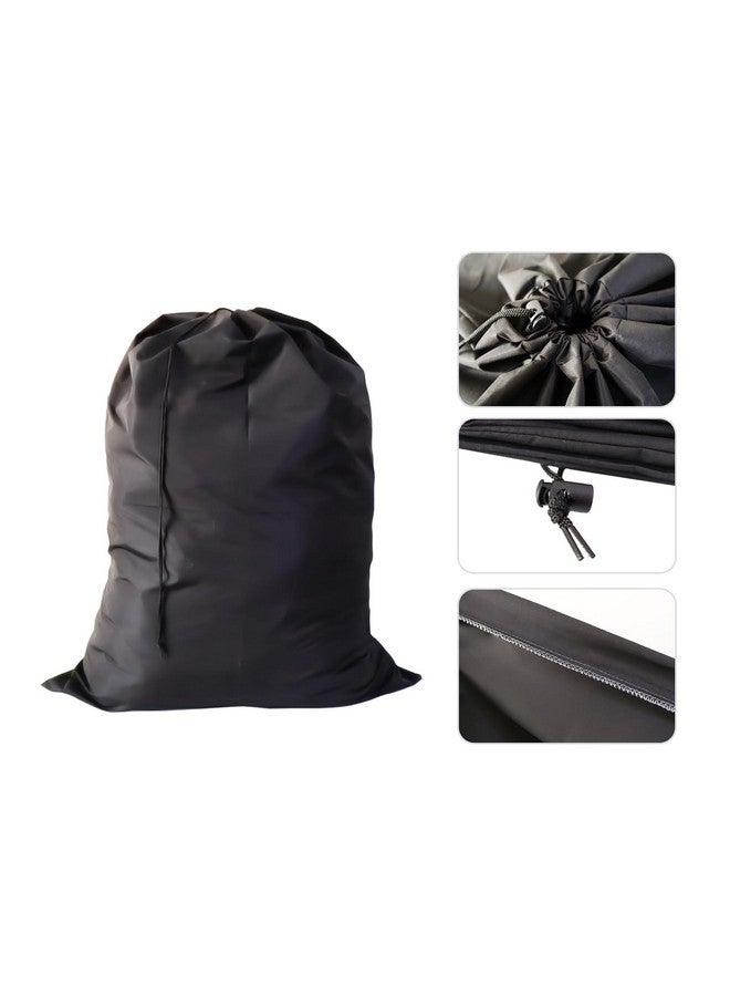 YETHAN Extra Large Laundry Bag 12 Pack, Travel Laundry Bags with Drawstring Closure, 30"x40", for college, dorm and apartment dwellers (12PCS Black) - Image 4
