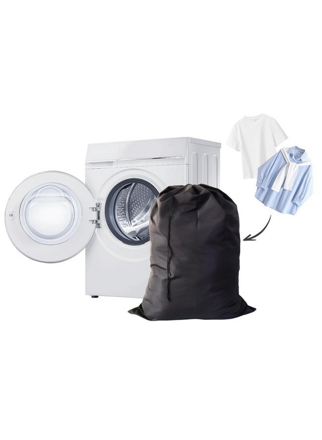 YETHAN Extra Large Laundry Bag 12 Pack, Travel Laundry Bags with Drawstring Closure, 30"x40", for college, dorm and apartment dwellers (12PCS Black) - Image 5
