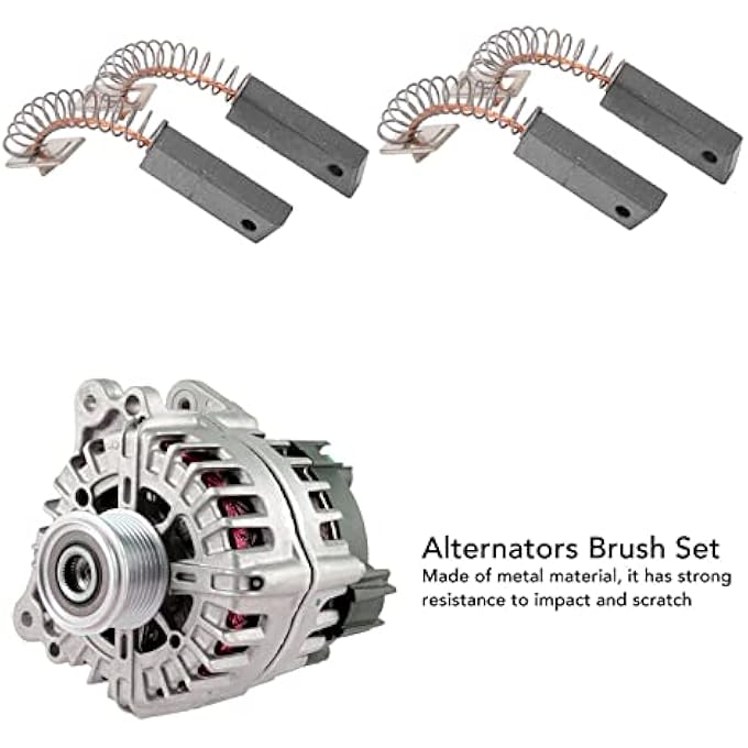 Bewinner 4PCS Alternators Brush Set, Replace A647X50870 A647X50870 A647X50270 Metal Alternators Brush Set,Replacement for F1CZ10347 A, F3XY 10347 A - Image 5