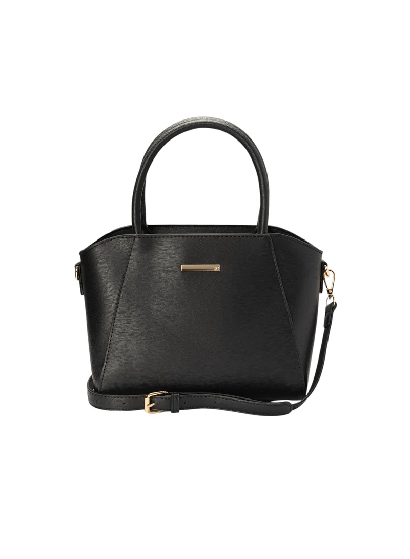 Bata Solid Top Handle Bag