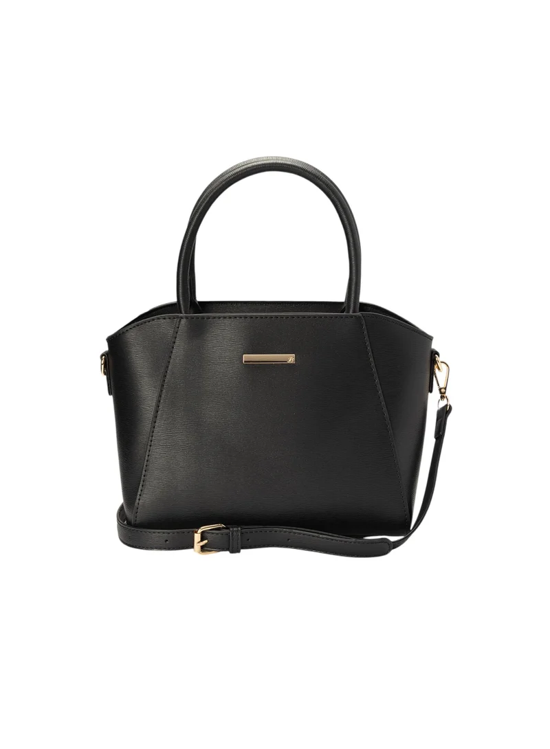 Bata Solid Top Handle Bag