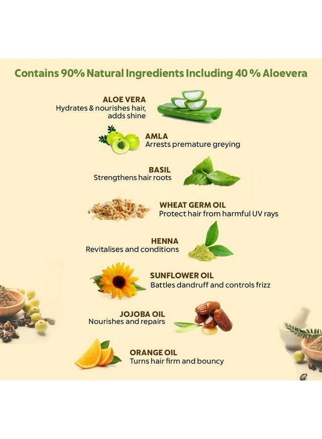 Indus Valley Damage Free Natural Gel Hair Colour Women | Ammonia & Ppd Free Organic Hair Colour With 100% Grey Coverage, Long Lasting Conditioning Hair Color | Black 1.00 - Pack Of 2 (2X220 = 400 Ml) - Image 3