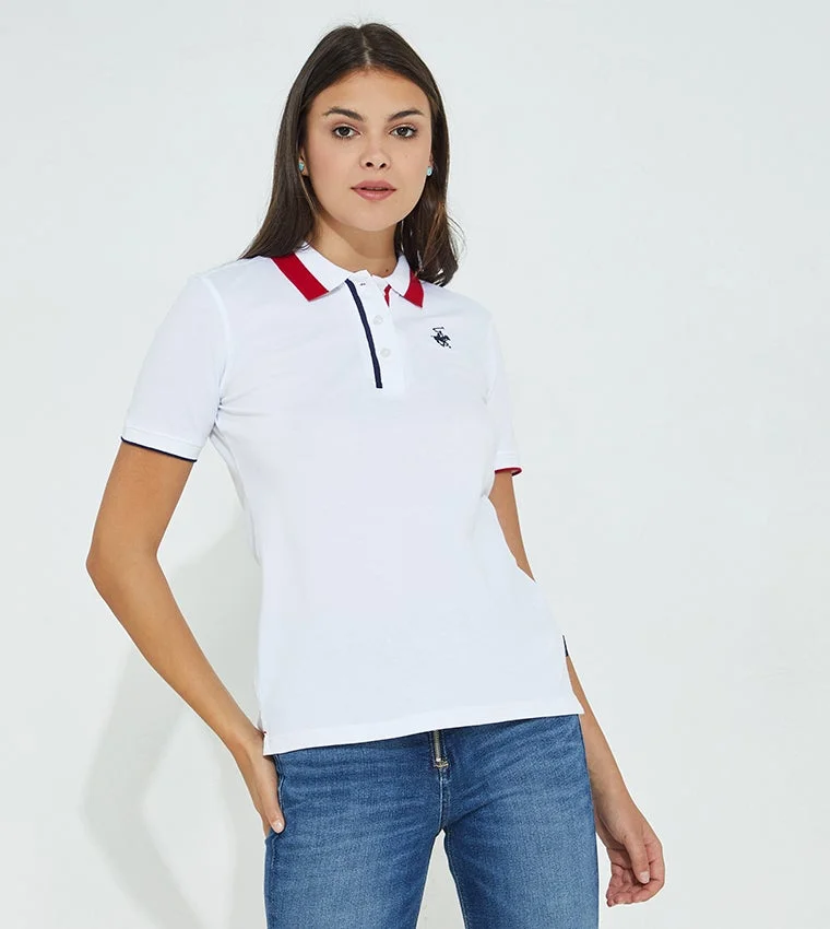 Uncomplicated Stretch Polo T-Shirt