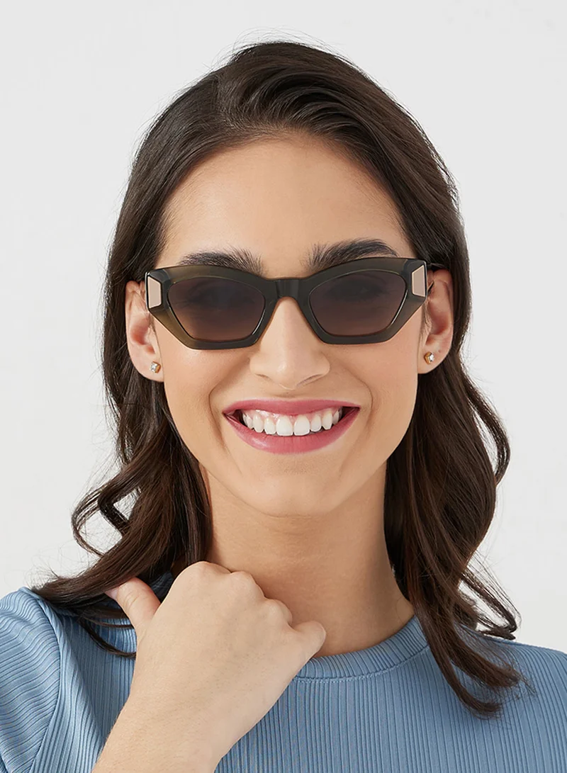 30 سندايز نظارات شمسية فالرا نسائية عين القطة أخضربني
