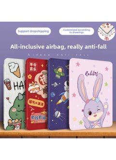 Generic Ipad Case 2024 Air6/5 Flat Case 2022 10/9 10 Generation For Apple All-inclusive Case-Color:Whale In The Cloud-Applicable Models:Ipad 2019【 10.2inch 】  - Image 2
