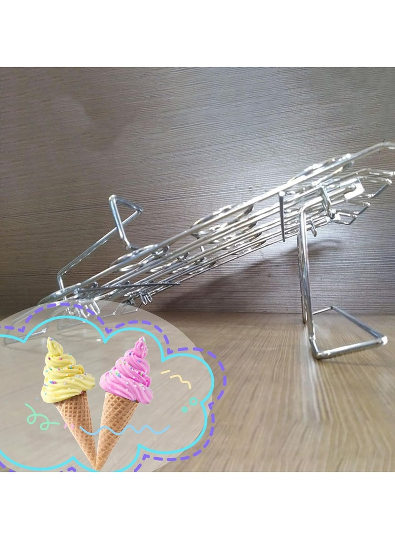 Oasisgalore 16-Cavity Cupcake Cones Baking Rack ，for Ice Cream, Cooling, Display  - Image 4