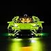 BRIKSMAX Led Lighting Kit for Lamborghini Huracn Tecnica Compatible with Lego Technic Car Building Set - Image 4
