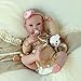 KSBD Realistic Reborn Baby Dolls  20 Inch Cute Real Life Baby Girl Doll Lifelike Newborn with Full Vinyl BodyReal Baby Dolls with Accessories for 3 Years Old Kids Gifts - Image 2