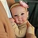 KSBD Realistic Reborn Baby Dolls  20 Inch Cute Real Life Baby Girl Doll Lifelike Newborn with Full Vinyl BodyReal Baby Dolls with Accessories for 3 Years Old Kids Gifts - Image 4