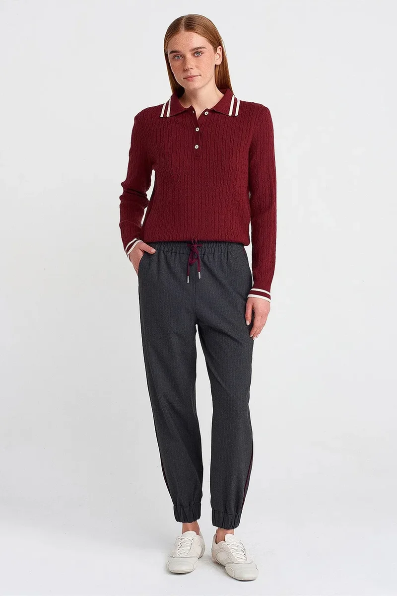 DILVIN Women's Elastic Waist Jogger Pants