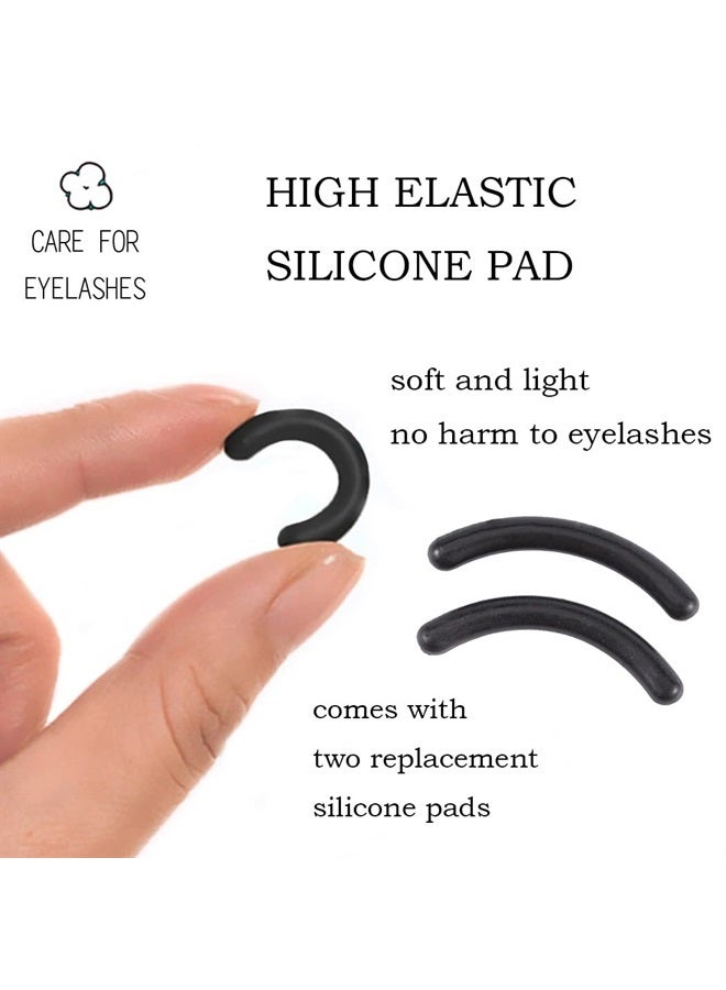 Uranian Beauty Eyelash Curler Comb Eyelash Curlers with 2 Silicone Refill Pads Premium Lash Curler Makeup Tool for Women and Girls - Image 4