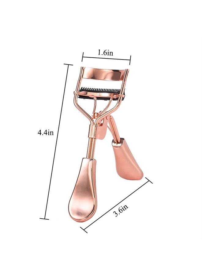 Uranian Beauty Eyelash Curler Comb Eyelash Curlers with 2 Silicone Refill Pads Premium Lash Curler Makeup Tool for Women and Girls - Image 5