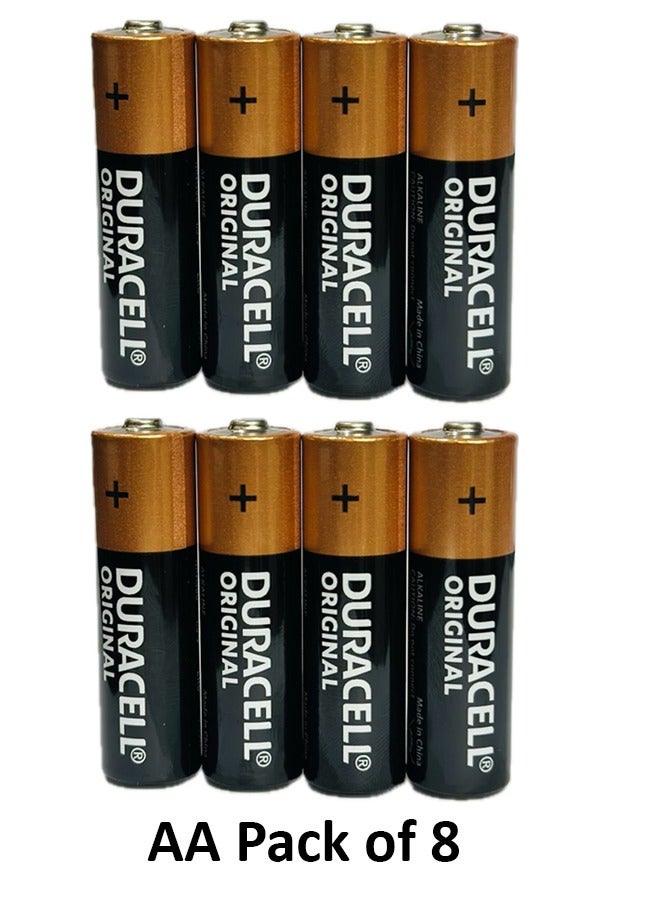 Duracell بطاريات AA 1.5 فولت قلوية LR06 عبوة من 8 - Image 1