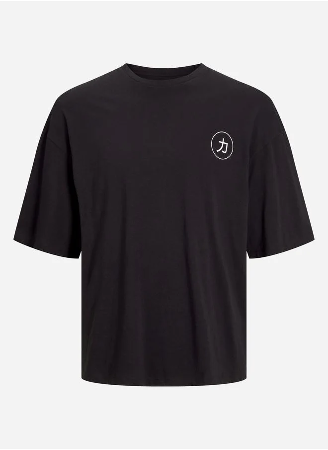 JACK & JONES Jack & Jones Graphic Print Crew Neck T-Shirt