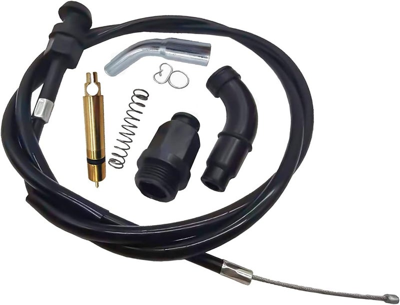 Aniro Moto Carburetor Choke Cable and Starter Valve Plunger Kit for Honda TRX350 Rancher 350 Fourtrax 300 350 Foreman 400 - Image 1