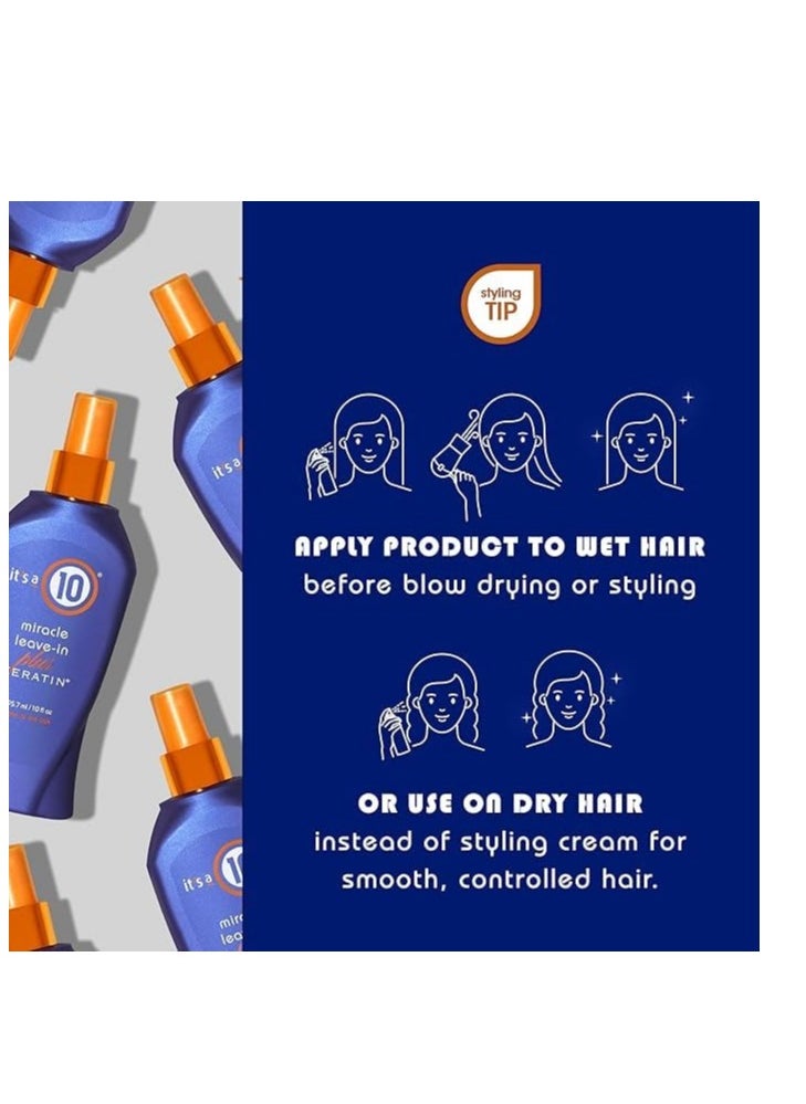 It's a 10 It's a 10 Haircare Miracle Leave-In plus Keratin, 10 fl. oz.  - Image 2