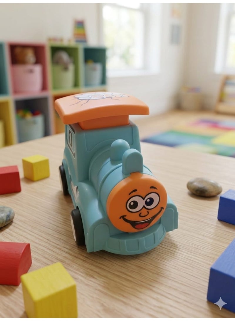 Push-to-Move Train Toy for Kids - No Batteries Required - Image 4