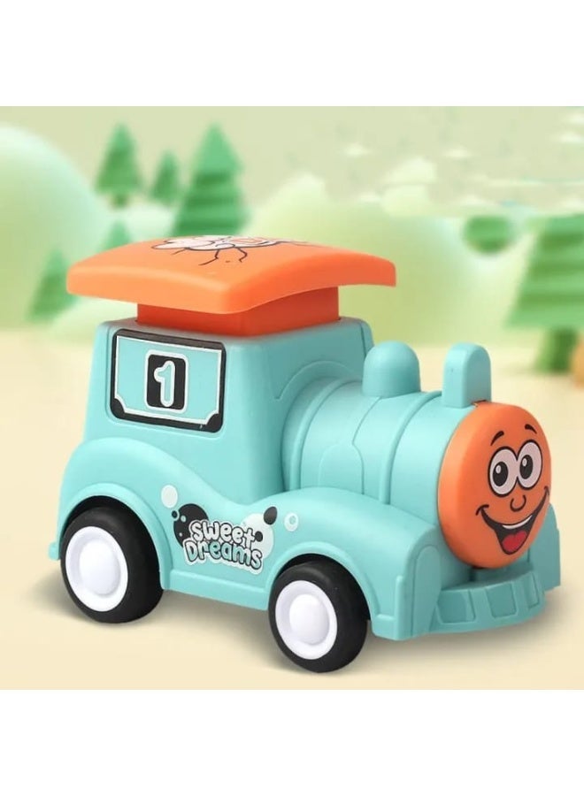 Push-to-Move Train Toy for Kids - No Batteries Required - Image 1