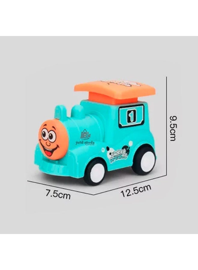 Push-to-Move Train Toy for Kids - No Batteries Required - Image 2