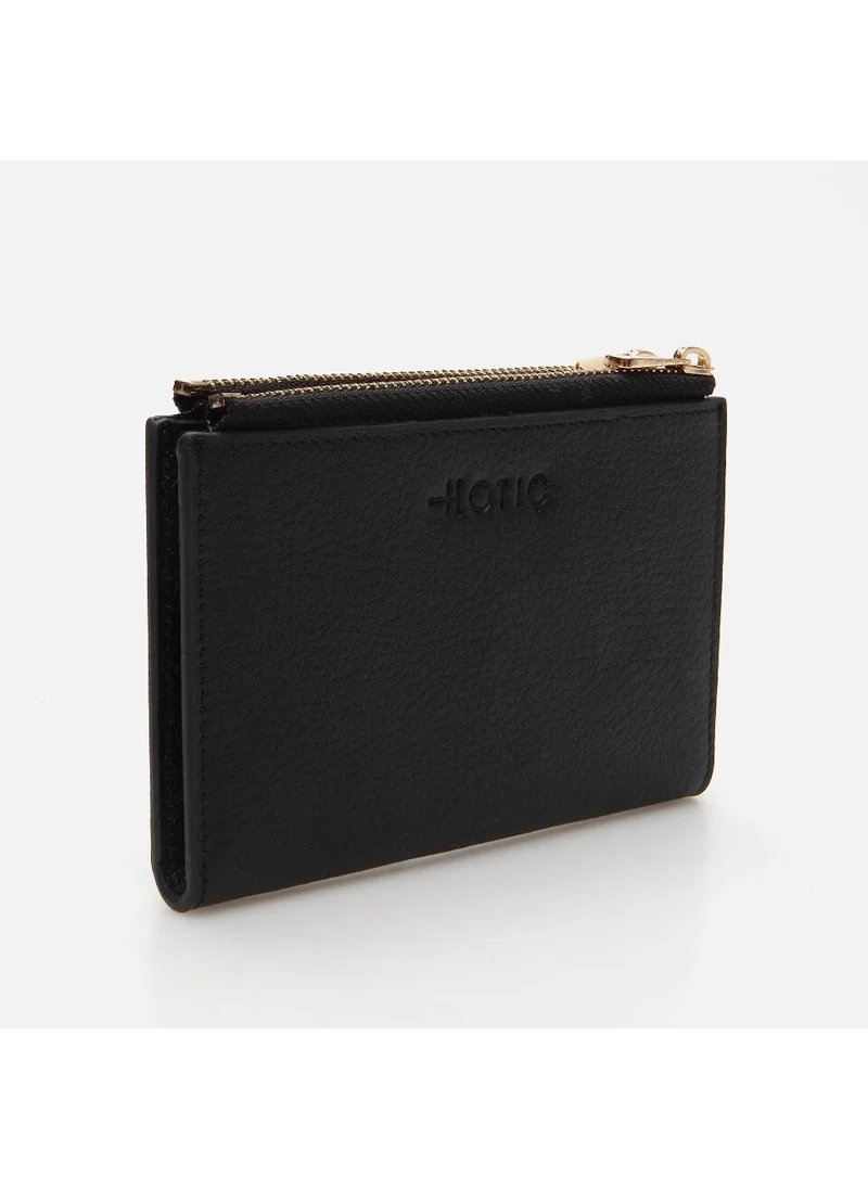 Hotiç 05CUH289520A100 BLACK Women's Wallet