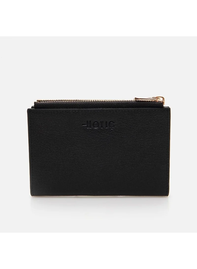 Hotiç 05CUH289520A100 BLACK Women's Wallet