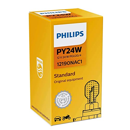 Philips P12190 12V 24W Py24W Indicator (Amber) - Image 3