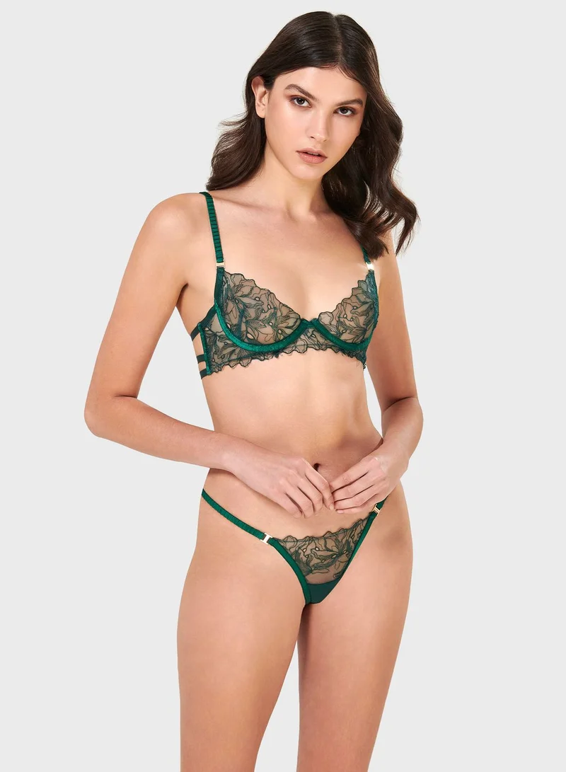 BLUEBELLA Mesh Detail Bra