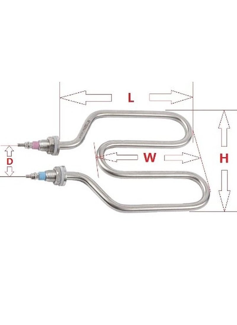 2000W 220V 2U  Heating Element for Radiator Heater