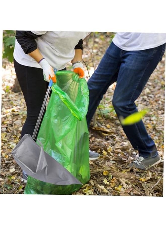 كيس سميك لنفايات الخارج للعمال النظافة، جمع نفايات فعال، مقاوم للرياح، تنظيف الحديقة والمرج - Image 5