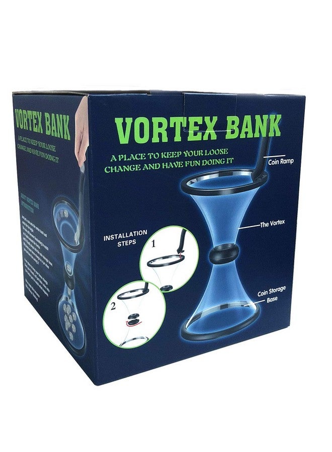 Bo-Toys Bo-Toys Vortex Gravity Defying Coin Bank , Watch Money Defy Gravity Circling Around When Saving Loose Coins  - Image 2
