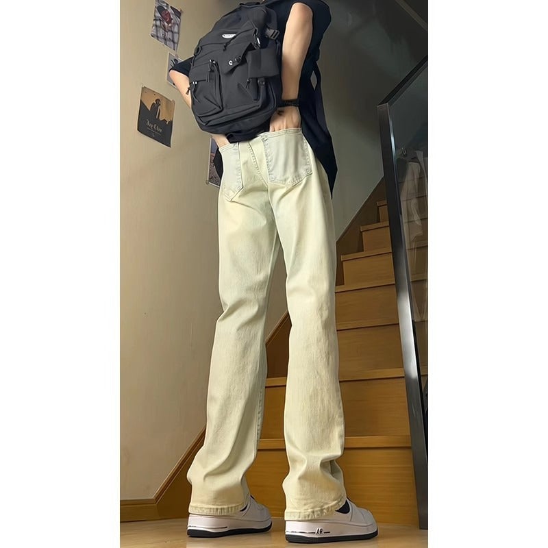 Unisex Classic Denim Jeans Loose Fit Daily Outdoor Wear - Image 5
