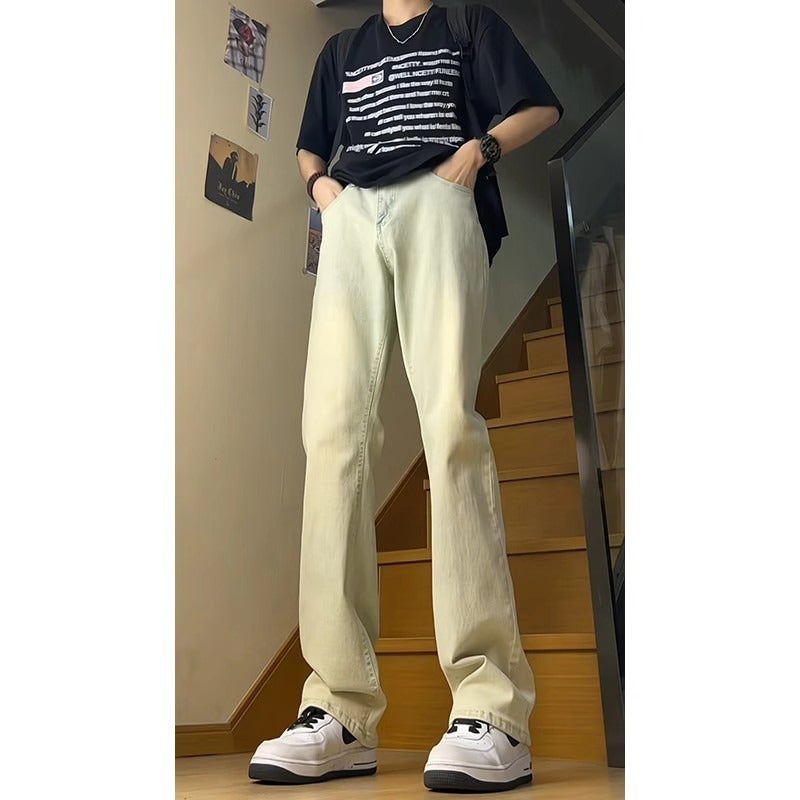 Unisex Classic Denim Jeans Loose Fit Daily Outdoor Wear - Image 4